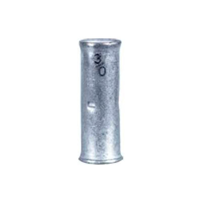 Quick Cable 6652-010 Tin Plated Copper Butt Splice, 2 Gauge, 10 Pcs