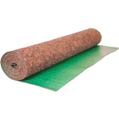 Roberts® Super Felt Cushion Underlayment 70-190, 100 Sq/Ft X 27' 3"'L X 3' 8"W X 1/8"D
