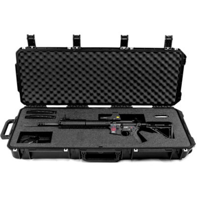 Quick Fire Carbine Rifle Case QFAR15 Watertight, 45-3/4"x17-1/2"x7" Black