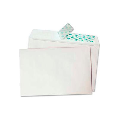 Quality Park® Greeting Card/Invitation Envelope, 5-3/4" x 8-3/4", White, 100/Box