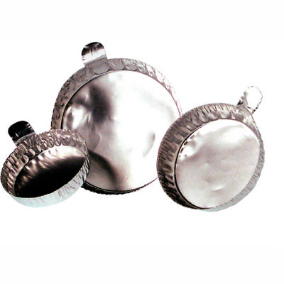 Qorpak MET-03105 43mm Aluminum Weighing Dishes, Case of 1000