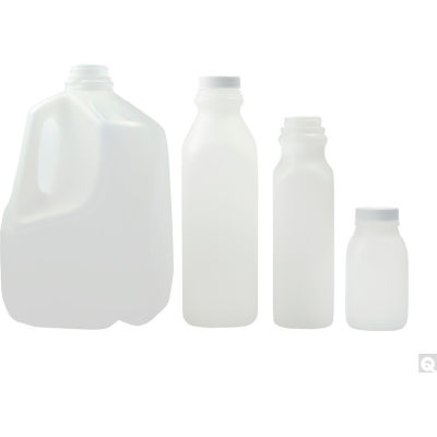 128DS1N236B009 DAIRY SQ JUG HDPE 1-GAL NATURAL
