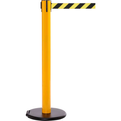 Crowd Control | Retractable Belt Stanchions | Yellow Post Safety ...