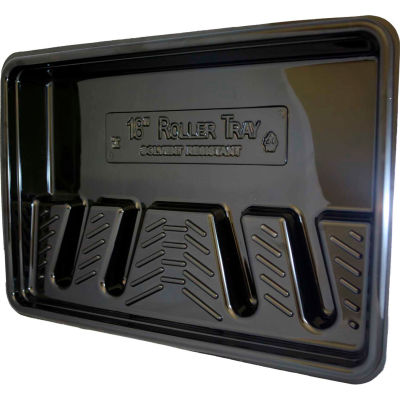 RollerLite 18" Solvent-Resistant Paint Tray, 12/Case - PET-1800