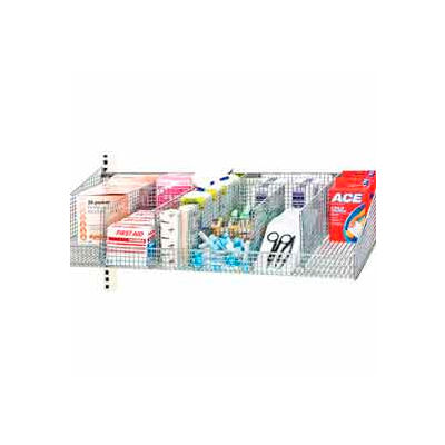 Quantum Partition Wall System 4X9HBD 9"W X 4-1/2"H Hanging Basket Divider