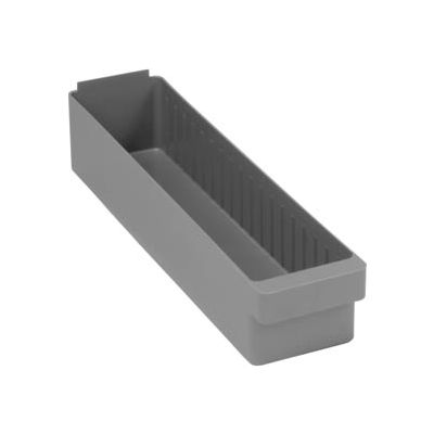 Quantum Super Tuff Euro Drawer QED603 - 5-9/16"W X 23-7/8"D X 4-5/8"H Gray - Pkg Qty 12