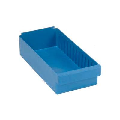 Quantum Super Tuff Euro Drawer QED606 - 8-3/8"W X 17-5/8"D X 4-5/8"H Blue - Pkg Qty 24