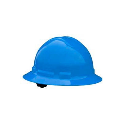 Radians QHR6 Quartz™ Full Brim Hard Hat, 6 Point Ratchet, Blue