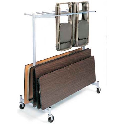 Hanging Folded Chair & Table Truck