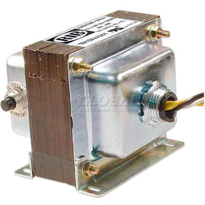 RIB® Transformer TR150VA001, 150VA, 120-24V, Single Hub, Foot Mount, Circuit Breaker