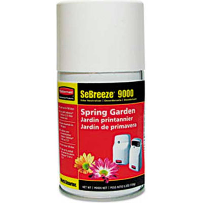 Sebreeze® 9000 Series Spring Garden Odor Neutralizer, 5.3 Oz. Aerosol 4/Case - RCP5158