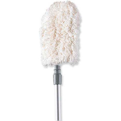 Rubbermaid® 60" Aluminum Handle Dusting Tool W/ Flexible Head - RCPT410 - Pkg Qty 6