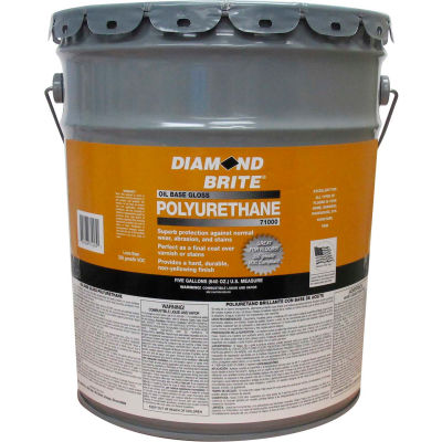 Diamond Brite Oil Gloss Polyurethane Paint, 5 Gallon Pail 1/Case - 71000-5