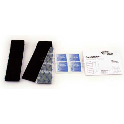 QuakeHold!™ Ganging File Strap, RG2X14B21, Black