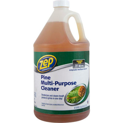 Zep® Commercial Pine Multi-Purpose Cleaner Concentrate,Gallon Bottle, 4 Bottles - ZUMPP128