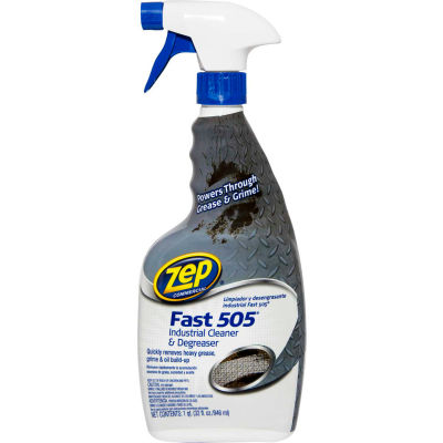 Zep® Commercial Fast 505 Cleaner & Degreaser, 32 oz. Trigger Spray, 12 Bottles - ZU50532