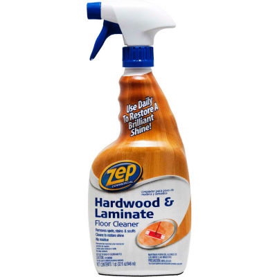 Zep® Hardwood & Laminate Floor Cleaner, 32 oz. Bottle, 12 Bottles - ZUHLF32