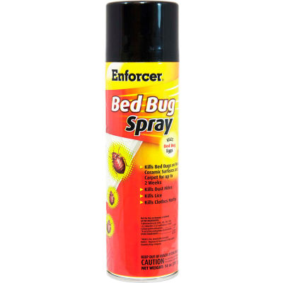 Enforcer® Bed Bug Spray, 14 oz. Aerosol Spray, 12 Cans - EBBK14