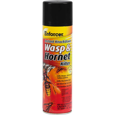 Enforcer® Instant Knockdown Wasp & Hornet Killer - 16 oz. Aerosol Spray, 12 Cans - EWHIK16