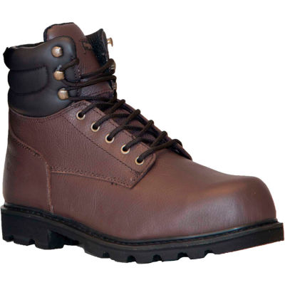 RefrigiWear Classic Leather Boots, Brown, -15°F Comfort Rating, Size 9.5