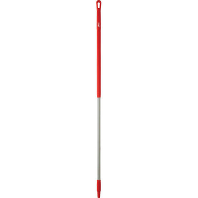 Vikan 29394 59" Stainless Steel Handle, Red