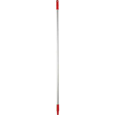 Vikan 29594 59" Basic Aluminum Handle, Red