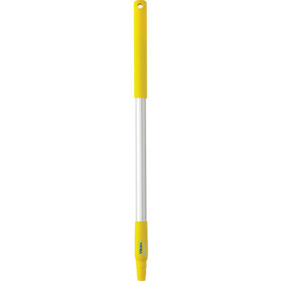 Vikan 29816 26" Basic Aluminum Handle, Yellow
