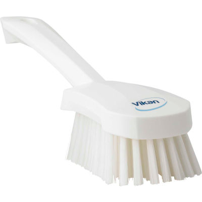 Vikan 41905 Short Handle Utility Brush- Medium, White