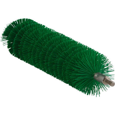 Vikan 53682 1.6" Tube Brush for Flex Rod- Medium, Green