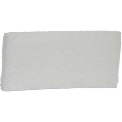 Remco 5525 Scrub Pad- Fine, White
