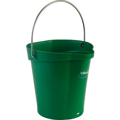 Vikan 56882 1.5 Gallon Bucket, Green