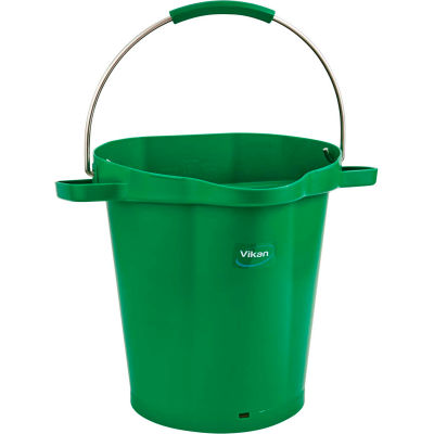 Vikan 56922 5 Gallon Bucket, Green