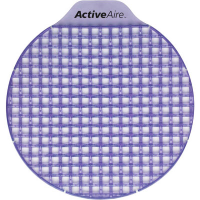 GP ActiveAire Lavender Low Splash Deodorizer Urinal Screen, 12 Screens/Case - 48262