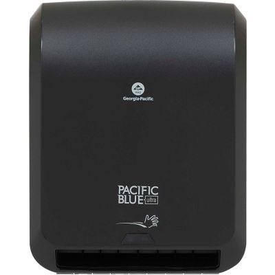 Pacific Blue Ultra™ Automated High-Capacity Paper Towel Dispenser By GP Pro, Black