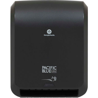 Pacific Blue Ultra Automated High-Capacity Paper Towel Dispenser By GP Pro, Black