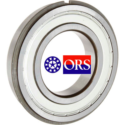 ORS 6010ZZNR Deep Groove Ball Bearing - Double Shielded Snap Ring 50mm Bore, 80mm OD