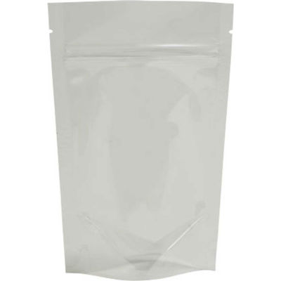 Sealer Sales STP-4Z-400A 4 oz. Stand Up Zip Pouches 4 mil, Clear, 500/Case
