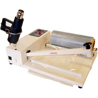 Sealer Sales SWK-20-S3 20" I-Bar Sealer (W-500I), 18" Shrink Film (500 ft.) & Heat Gun