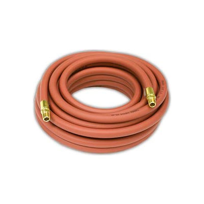 Reelcraft S601013-25 3/8"x25' 300 PSI Nylon Braided PVC Low Pressure Air/Water Hose