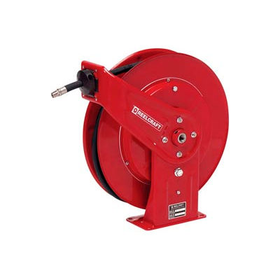 Reelcraft 7850 OMP 1/2"x50' 3250 PSI Heavy Duty Spring Retractable Medium Pressure Hose Reel