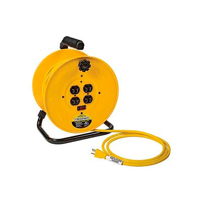 Reelcraft LH2080 143 Hand Crank Cord Reel, Includes 80 ft Cord