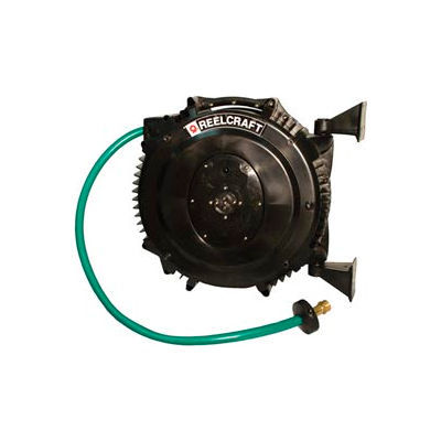 Reelcraft SWA3850 OLP 5/8"x 50' 125 PSI Spring Retractable Composite Water Hose Reel