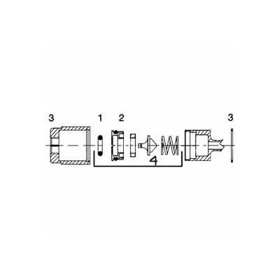 Plug and Gasket - 1/4" and 5/16" - Pack of 10