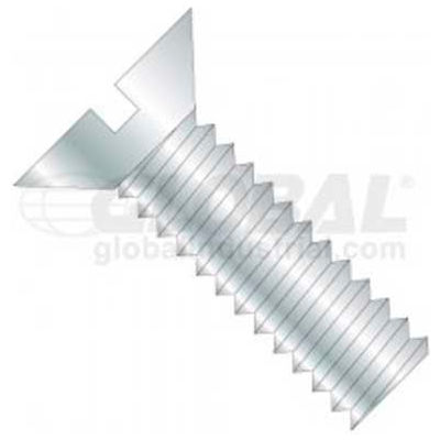1/4-20 X 1-1/2 Slotted Flat Head Machine Screw - Pkg of 25
