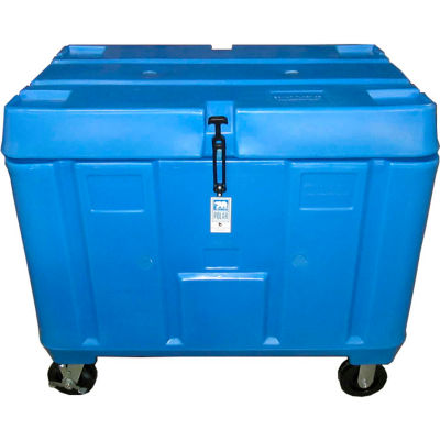 Polar Chest Dry Ice Storage Container with Lid and Casters PB11DXX - 43 ...