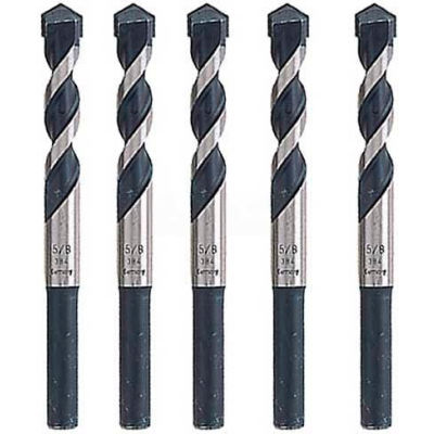 BOSCH® Blue Granite Hammer Drill Bit, HCBG0205, 5/32" X 4" X 6", Carbide Tip - Pkg Qty 5