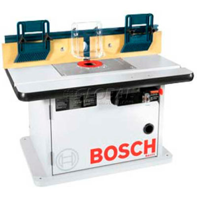 BOSCH® Benchtop Router Table with Laminated Top & Dual Outlets