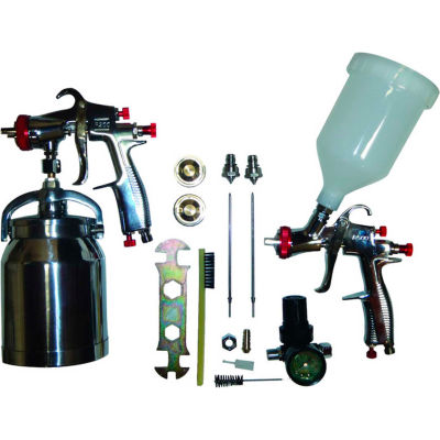 SPRAYIT 8 Piece LVLP Spray Gun Kit SP-33310K