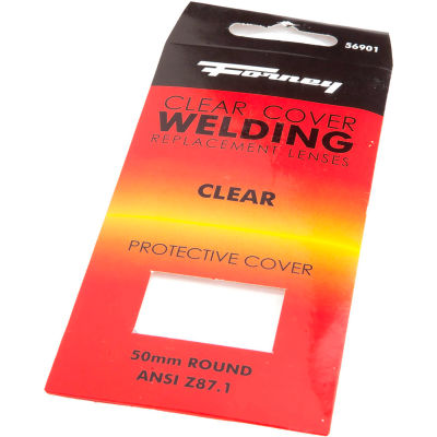 Industrial Pro® Welding Lens, 50mm Round, Clear