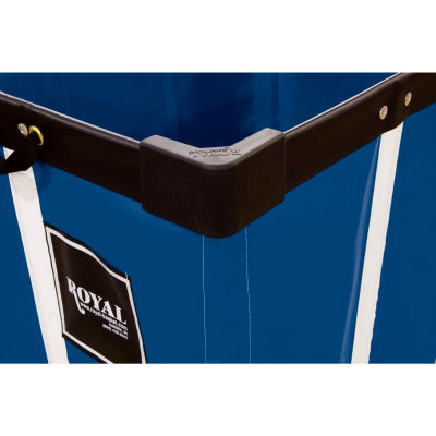 Corner Bumper Kit, Black, Set of Four (4), Fits Royal Basket Brand Vinyl and Canvas Basket Trucks